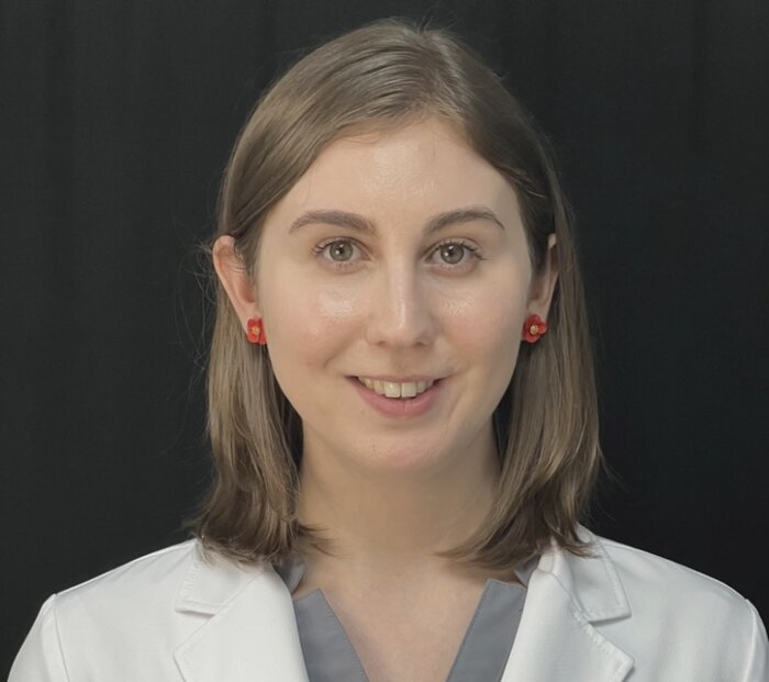 Emily, PA-C in dermatology and WealthRx client